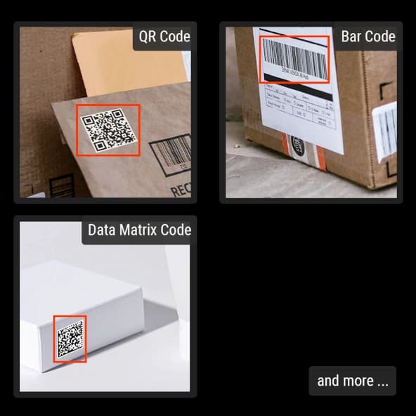 Barcode und QR-Code