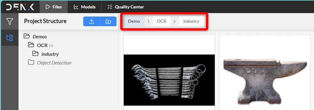 News from the DENK Vision AI Hub: Improved navigation & integration overview
