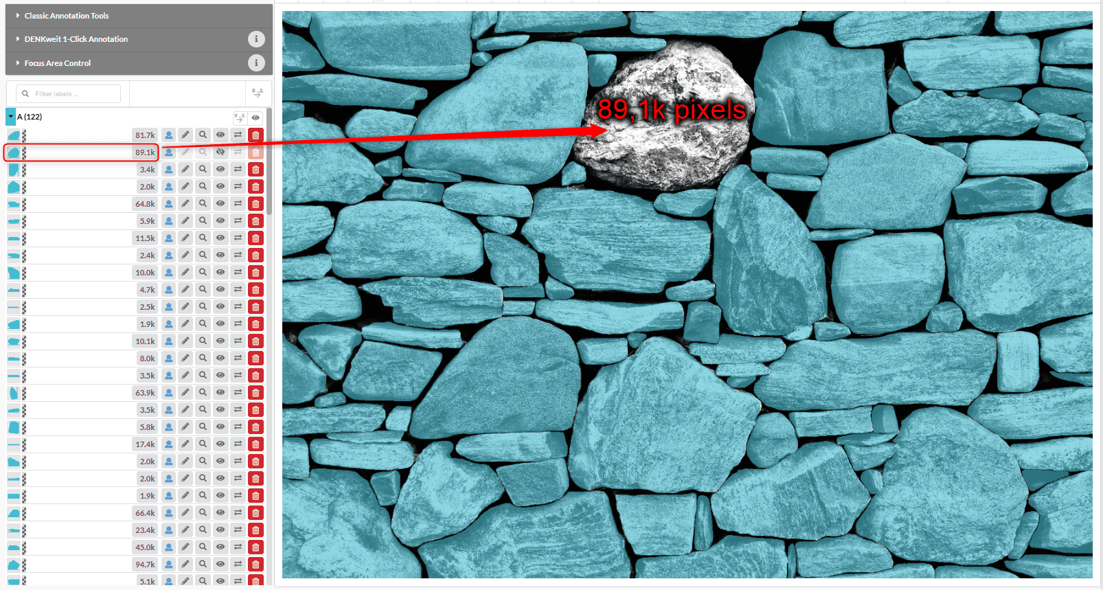 Naturmaterialien: Jedes Stück ein Unikat.Wo das Auge aufgibt, macht KI weiter.