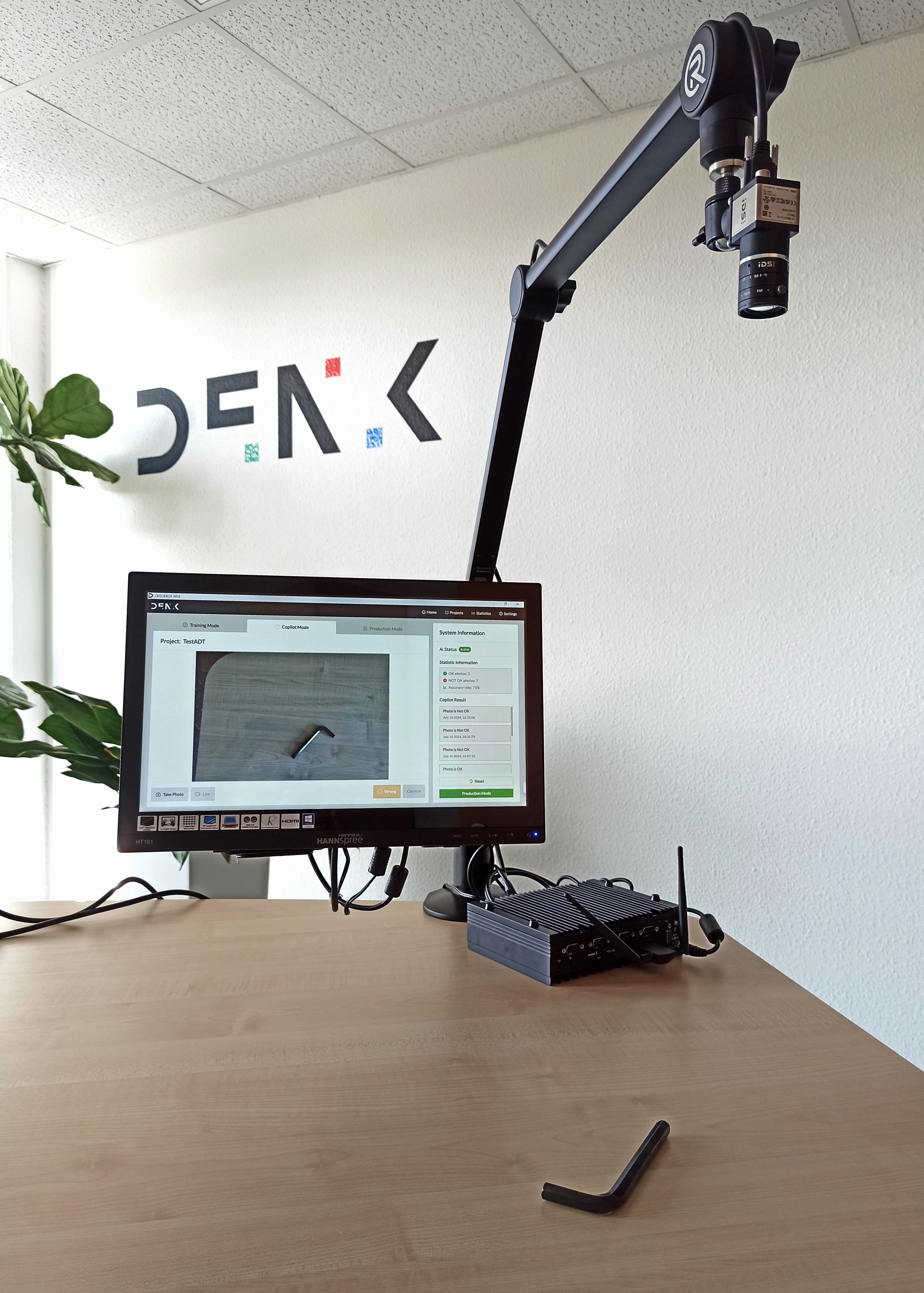 KI DEPLOYMENT WITHIN MINUTES!WITH THE ‘DENK AI INSPECTOR’.