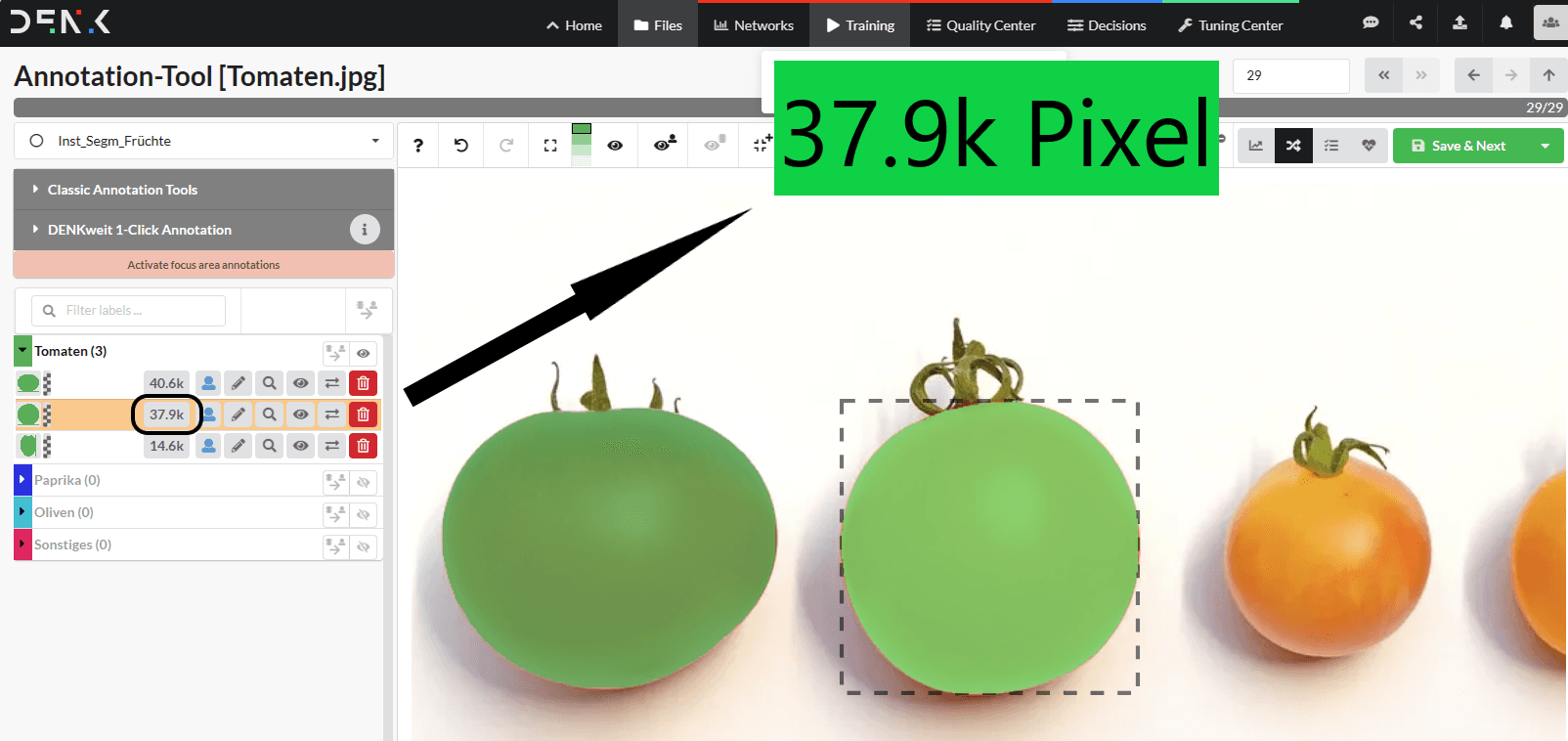 NEW: PIXEL INFORMATION FOR ANNOTATION