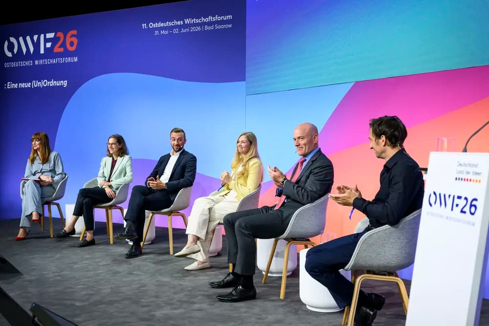 Ostdeutsches Wirtschaftsforum 2026 – Dominik Lausch als Referent